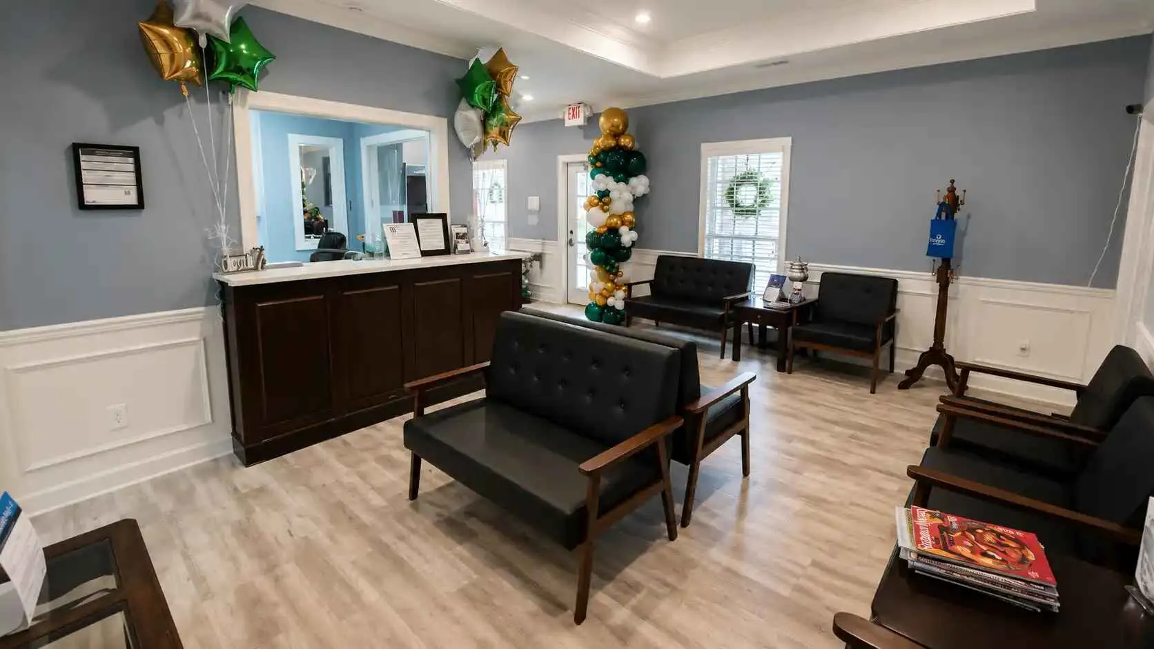 Waiting room at Morgan Family Practice